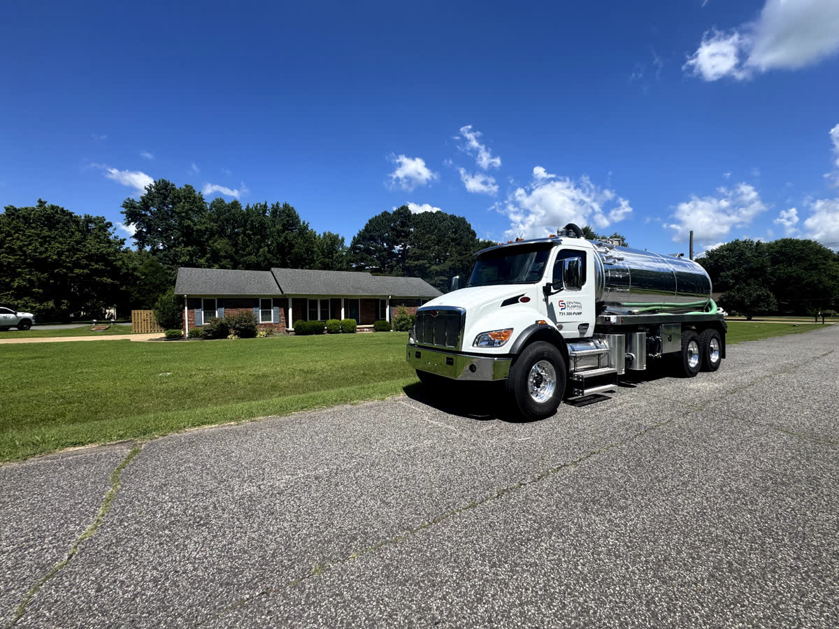 Owner of Central Pumping Services with the company pump truck